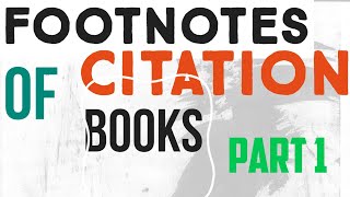 Footnotes  footnoting  citation [upl. by Ahsetel]