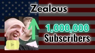 Zealous Hitting 1 MILLION Subscribers  Chat Reaction  Moment 87 [upl. by Fraser904]