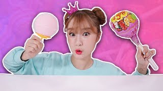 珍寶珠冰淇淋玩具【用chupa chups 糖果來製作冰淇淋的遊戲】 ice cream candy 基尼 [upl. by Acissaj]