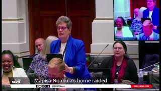 NA speaker Nosiviwe MapisaNqakulas home raided Adv Stefanie Fick [upl. by Domenico]