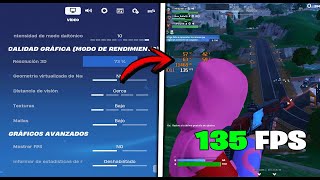 ASI ES EL RENDIMIENTO Y OPTIMIZACION DE FORTNITE EN EL NUEVO CAPITULO 5 [upl. by Laforge]