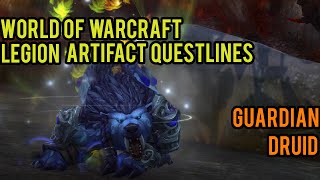 WOW Legion Guardian Druid Artifact Questline [upl. by Salsbury644]