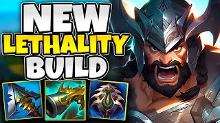 If You Play Tryndamere You Should Be Abusing This Build FULL LETHALITY TRYNDAMERE [upl. by Pincas492]