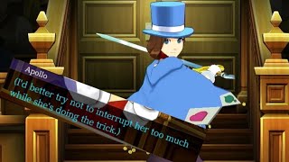 Apollo constantly interrupts Trucy’s magic trick [upl. by Otaner125]