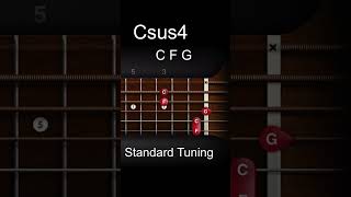 Csus4Standard Tuning [upl. by Maltz765]