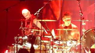 RAMMSTEIN  ASCHE ZU ASCHE Schneider on the drums 03022012 Hannover TUIArena [upl. by Cordie]