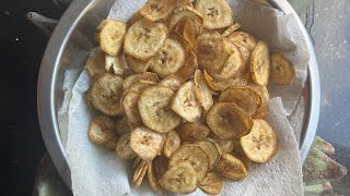 Sri Lankan Ash Banana Masala Chips [upl. by Okiam]