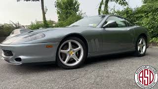 2000 Ferrari 550 Maranello  18kmi  Gated 6Speed  Walkaround [upl. by Christian]