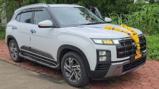 New Hyundai Creta SX 2024  Facelift Model  Detailed Review  Price Mileage Specifications [upl. by Ellon198]