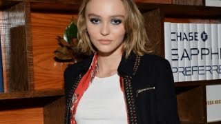 LilyRose Depp quotamazingquot to Work With Dad [upl. by Masson]