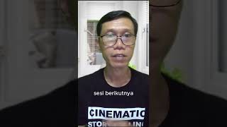 Teknik Cinematic Dalam Sinematografi shorts [upl. by Raquel]