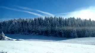 ValléedeJoux sous la neige Le Lieu 18012015 [upl. by Olethea]