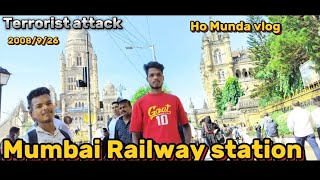 Mumbai Csmt  Terrorist attack nen jaga re habalina lipuhovlogs mumbai mumbai attack [upl. by Lecia]