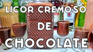 Licor Cremoso de Chocolate [upl. by Bradly]