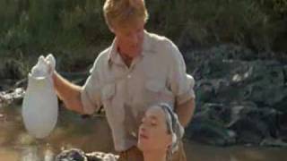 OUT OF AFRICA SHAMPOO SCENE [upl. by Ynatil]