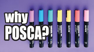 What are Posca paint markers And how to use them [upl. by Pettiford]