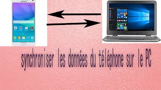 Comment synchroniser et gérer les données du téléphone sur le PC 2016 [upl. by Notirb846]