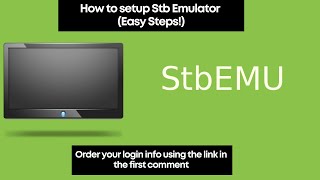 How to setup Stb Emulator  Easy steps 2024 [upl. by Speroni75]