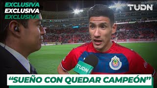 Uriel Antuna tiene claro a qué viene a Chivas “Quedar campeón”  TUDN [upl. by Ylrebmit961]