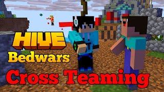 Helping A Random Player In Hive Bedwars [upl. by Chaille]