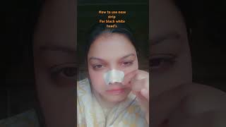 How to use nose strip trending viralvideo nose nosestripe viralshorts [upl. by Wrdna]