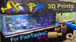 3D prints for your fish room and aquariums [upl. by Horsey]