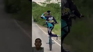 🔥🔥🔥 stunt bmx automobile rider trap rap music hiphop badbunny youtubeshorts [upl. by Ycnay662]