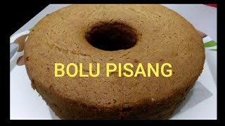 Resep Bolu Pisang Lembut 5 Telur [upl. by Anialam]