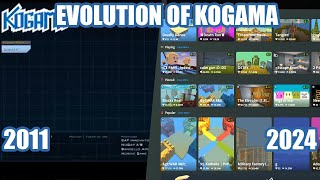 Evolution of Kogama 20112024 [upl. by Gnuh]