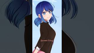 If Marinette is in Oshi No Ko  推しの子 × Miraculous Ladybug  oshinoko miraculousladybug fyp 推しの子 [upl. by Pascia527]