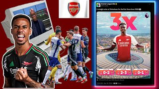 ARSENAL KINGS OF NORTH LONDON  Arteta Gabriel Magalhães Ian Wright REACTION HIGHLIGHTS [upl. by Occer]