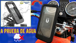 EL MEJOR SOPORTE IMPERMEABLE🌧️🚫 para tu moto como instalarlo [upl. by Tien699]