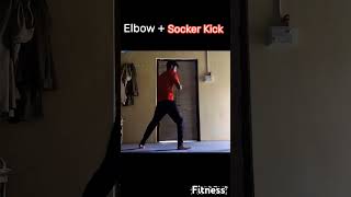 Elbow  Socker Kick 🫡 shorts boxing ytshorts [upl. by Kred350]