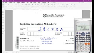 970933MJ23  CAIE AS amp A LEVEL PURE MATHEMATICS 3 MAYJUNE 2023 Paper 33 [upl. by Yrelle]