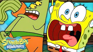 Every Time Someone Got Their Butt Kicked Part 2  30 Minute Compilation  SpongeBob [upl. by Kahcztiy]