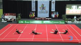 BELARUS Mens Group  Euroacro 2013 [upl. by Atsahs]