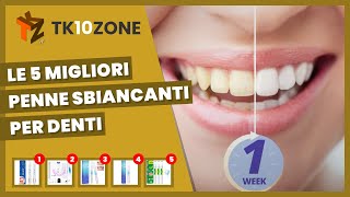 Le 5 migliori penne sbiancanti per denti [upl. by Lamdin]