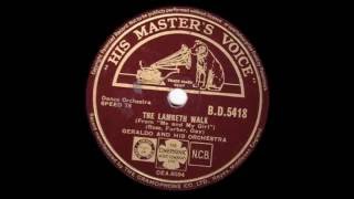 The Lambeth Walk  Geraldo amp his Orchestra  1938 [upl. by Matta389]