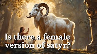 Is there a female version of satyr Greek Mythology Story [upl. by Ailegave]