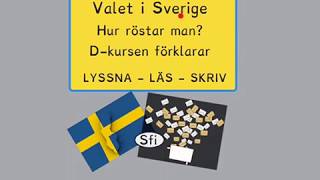 Valet i Sverige Hur röstar man Sfi [upl. by Ecinad]