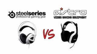 Astro A40 vs Steelseries Siberia V2 Microphone test [upl. by Roselin]