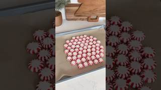 DIY peppermint bowl 🍬🥣 candycane peppermint diy holiday homedecor christmasdecor giftideas [upl. by Collbaith]