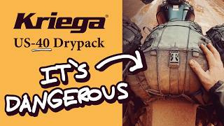 You Will Regret Buying this Bag ⚠️ Kriega US40L Drypack 1 Minute Review [upl. by Anual]