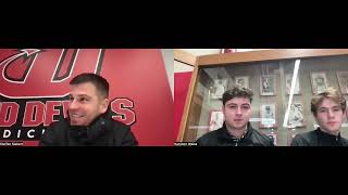 Steffen Siebert Interview 11222024 ahead of tomorrows NCAA game vs Washington amp Lee University [upl. by Culley]