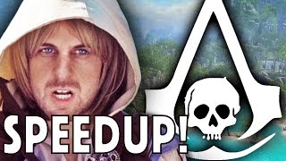 SMOSH ASSASSINS CREED 4 ROCK ANTHEM SpeedUp [upl. by Sibelle]