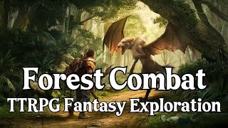 Forest Combat DampD TTRPG Battle Combat  TTRPG Background Music [upl. by Oneladgam300]