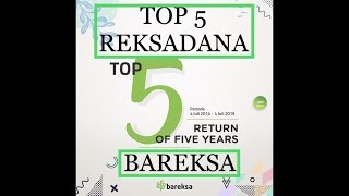 Rekomendasi Reksadana Terbaik 5 Tahun Terakhir di Aplikasi Bareksa [upl. by Marceau]