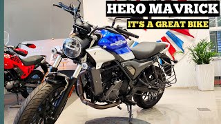 All New 2024 Hero Mavrick 440 Detail Walkround 🧐🧐 Hero Mavrick 440  localAbroad [upl. by Trebmal]