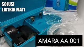 REVIEW AMARA AA001 AERATOR BATRE SOLUSI LISTRIK MATI [upl. by Ieluuk53]