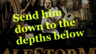 Alestorm  Keelhauled with Lyrics [upl. by Nnahteb]